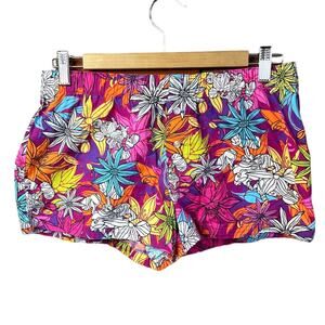 Authentic Disney Parks, Size XS, Bright Pink Tropical Pajama Shorts, Mickey